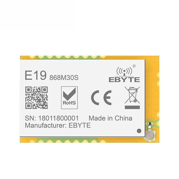 Cleqee-2 E19-868M30S SX1276 1W SMD SPI 10km Long Range 868MHz RF Modulator Wireless Transceiver LoRa Module