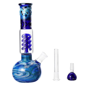 10.7 Inch Glass Bong Bubbler Water Pipe Hookah Beaker Ice Catcher Filter Bongs Water Oil Rig Pipe