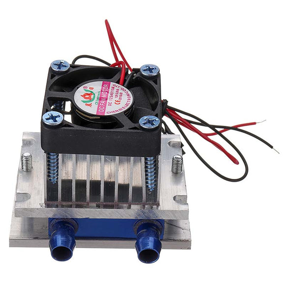 12V Thermoelectric Peltier Refrigeration Semiconductor Cooling Cooler Fan System Heatsink