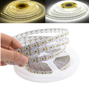 5M 1020LEDs 3014 SMD Flexible Non-waterproof DIY LED Strip Light Warm White Pure White DC12V