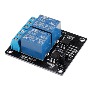 2 Channel Relays 3.3V/5V 10A 250VAC/60VDC Relay Module