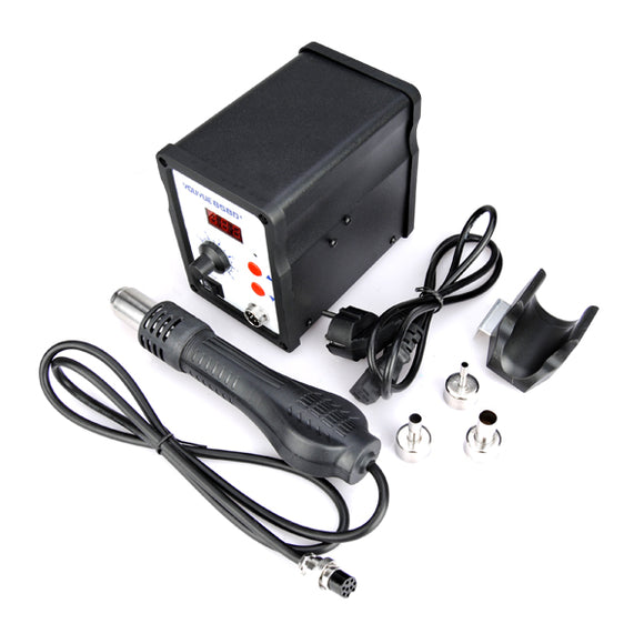 YOUYUE 858D 220V 700W ESD Soldering Station LED Digital SMD Solder Blowser