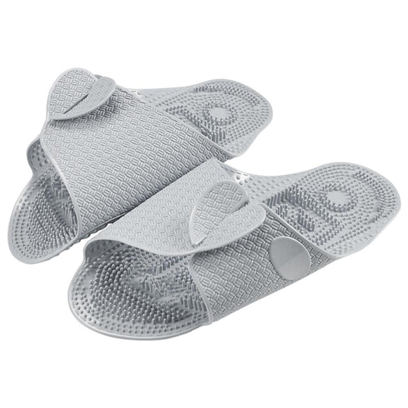 Unisex Outdoor Beach Slippers Non-slip Massage Portable Foldable Thick Sole Swim Travel