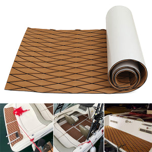 EVA Foam Boat Marine Yacht Flooring Mat Carpet Faux Teak Decking Sheet Pad