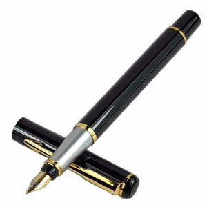 BAOER 801 Stainless Steel Business Office Fine Fountain Pen