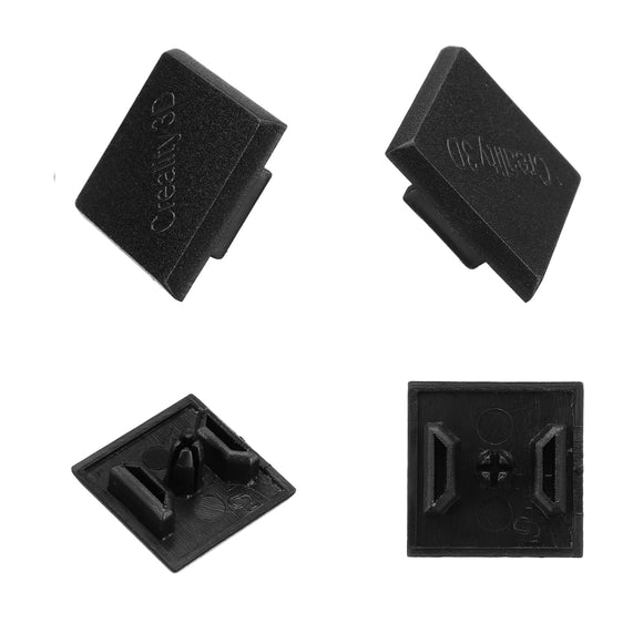 Creality 3D 2020 Black Plastic ABS End Cap Cover for Aluminum Profile Extrusion 3D Printer Part