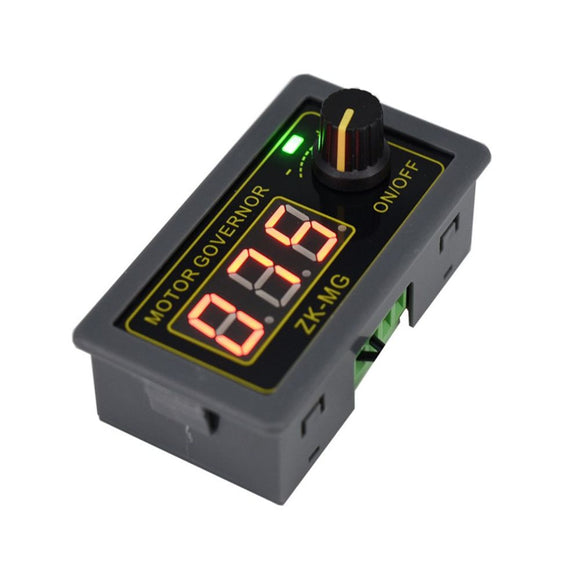 5pcs DC 5-30V 12V 24V 5A DC Motor Speed Controller PWM Adjustable Digital display encoder duty ratio frequency MAX 15A ZK-MG