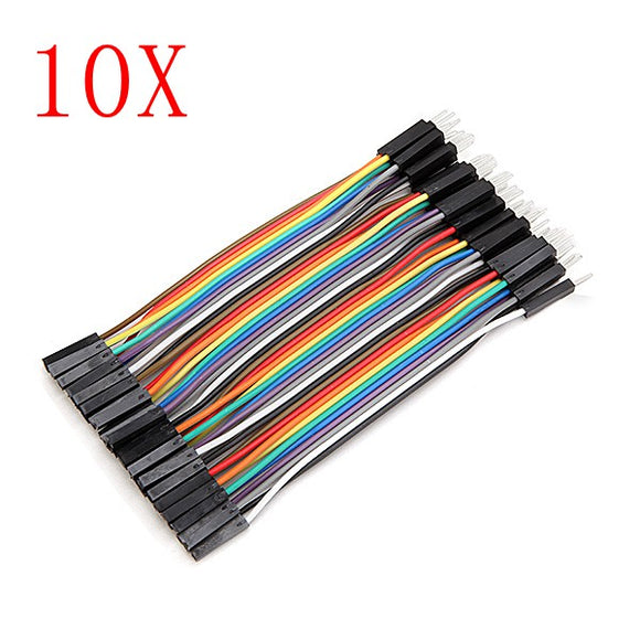 400pcs 10cm Male To Female Jumper Cable Dupont Wire For Arduino