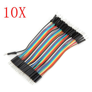 400pcs 10cm Male To Male Jumper Cable Dupont Wire For Arduino