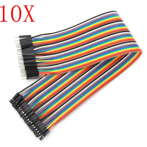 400pcs 30cm Male To Female Jumper Cable Dupont Wire For Arduino