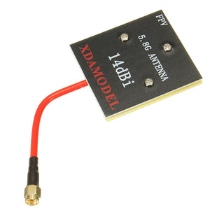 5.8GHz 14db Flat FPV Receiver Antenna SMA RP-SMA Male