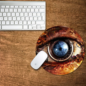 Mouse Pad Decals Mat Sticker Big Eye PAG Waterproof Removable Desk Stickers Home Decor Gift