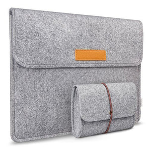 Gray 15.6inch MacBook Surface iPad IPhone Ultrabook Netbook Protector Sleeve Carrying Case Cover Bag