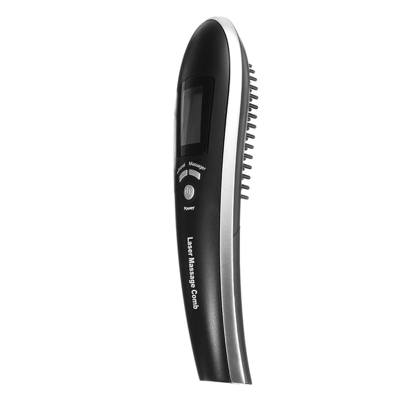 Electric Handheld Laser Massage Comb Infrared Vibrating Massager for Hair Growth Thickening