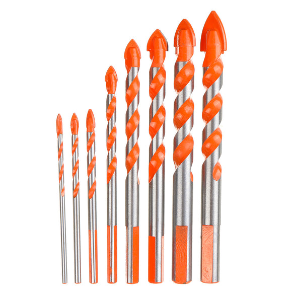 3mm-16mm Multifunctional Ceramic Drill Bit Wall Ceramic Glass Punching Hole Working Set