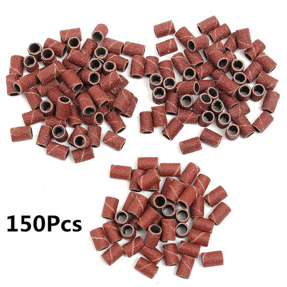 150pcs 80/120/180 Grit Sanding Bands Aabrasive Tool