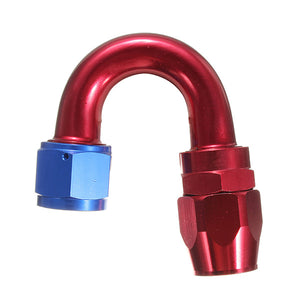 Aluminum 180 Degree Racing Swivel Hose End Fitting AN4-AN12