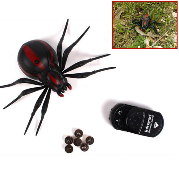 Infrared Tricky Simulation Remote Control Insect Spider Toys Funny Kids Children Props