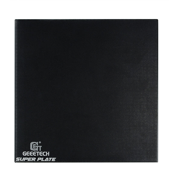 Geeetech 220*220mm*4mm Superplate Silicon Carbide Black Glass Platform With Microporous Coating