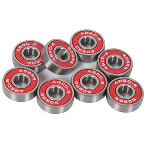 10Pcs ABEC-9 Dustproof Skateboard Bearings Skateboard Install Component Parts