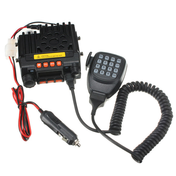 QYT UV Portable Dual Band VHF136-174/UHF400-480MHz Mobile Transceiver Vehicle Two-Way Radio