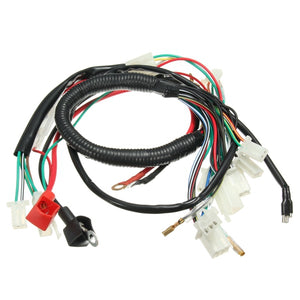 Wiring Harness Loom For Chinese Electric Start Quads 50cc 70cc 90cc 110cc 125cc