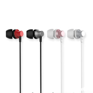 Remax RM-512 In-Ear Wired Earphone Stereo Noise Cancelling Headset with Mic For iPhone Android Samsung