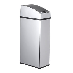 6L Stainless Steel Touch Free Sensor Automatic Touchless Trash Can Kitchen Office Waste Bins