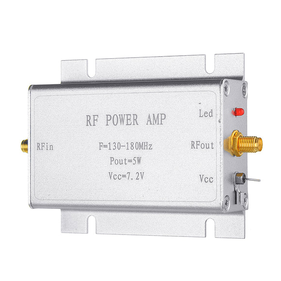 144MHz RF Power Amplifier 5W 7.2V For 130 - 180MHz Wireless Remote Control Transmitters