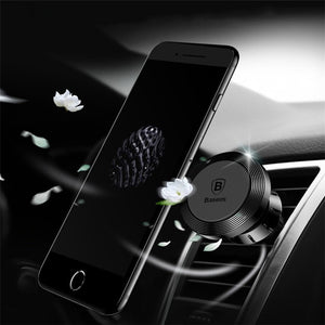 Baseus Fragrant Metal Magnet 360 Degree Rotation Mount Car Air Vent Holder for iPhone Samsung Xiaomi