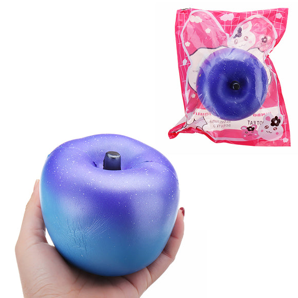 Apple Squishy 12CM Super Slow Rising Cream Scented Original Package Phone Strap Toy