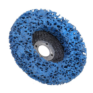 5pcs 100mm Poly Strip Flap Disc Wheel Paint Rust Removal Clean for Angle Grinder Tool