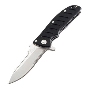 Enlan EL-01AB 210mm 8CR13MOV Blade G10 Handle EDC Folding Knife Outdoor Tactical Camping Knife