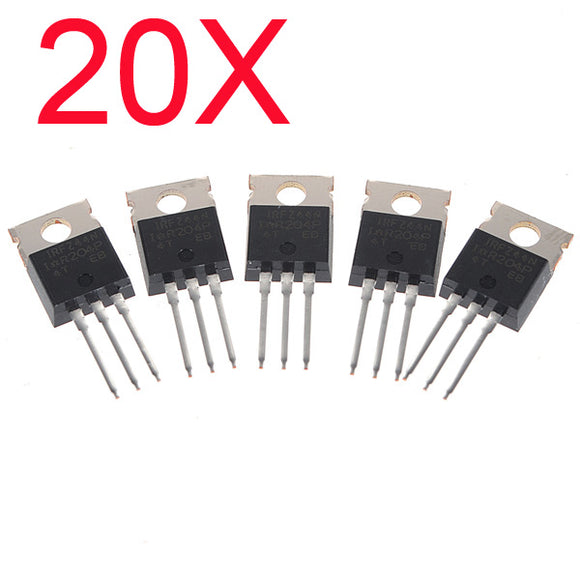 20Pcs IRFZ44N Transistor N-Channel Rectifier Power Mosfet