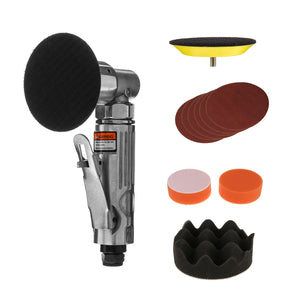 11Pcs 3 Inch Random Orbital Air Palm Sander Polisher Pad Set For Polishing