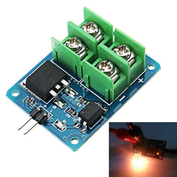 3Pcs 3V 5V Low Control High Voltage 12V 24V 36V MOS PWM Motor Speed Controller