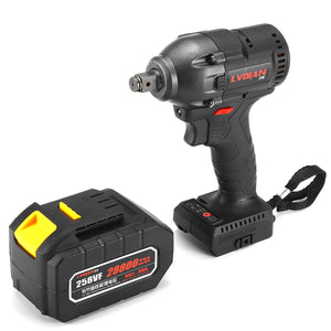 258VF 520N.m 28800mah Electric Brushless Impact Wrench Cordless Impact Wrench with Battery