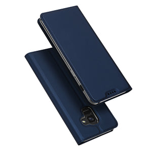 DUX DUCIS Card Slot Flip Bracket Case for Samsung Galaxy A8 Plus (2018)