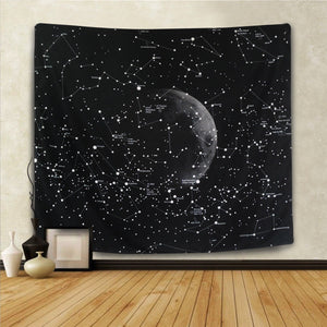 Constellation Tapestry Home Hanging Wall Decorations Space Planet Galaxy Tapestry