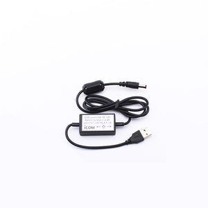 ICOM Interphone USB Charging Battery Charge Cable Plate Charge