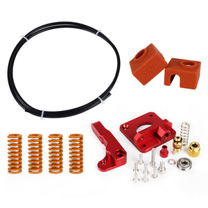 Upgraded Long-Distance Remote Metal Extruder+Leveling Spring+PETG Tube+MK10 Silicone Case Kit For Creality CR-10 Ender-3 3D Printer