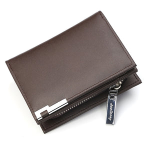 Men Business Minimalist Fashion Large Capacity Casual Multi-Slots Card Holder Wallet