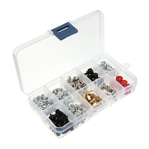 228pcs Computer Case Screws Kit For Motherboard PC Case Fan