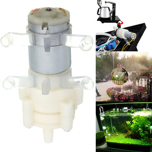 Mini 12V Priming Diaphragm Pump Water Pump Spray Motor for Water Dispenser WS