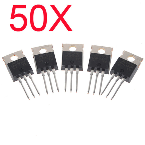 50Pcs IRFZ44N Transistor N-Channel Rectifier Power Mosfet