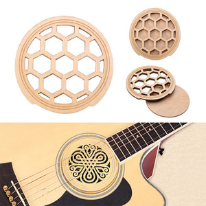 Acoustic Electric Guitar Feedback Buster Hollow Wood Sound Buffer Hole Protector