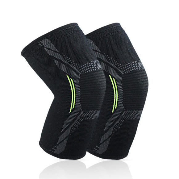 KALOAD Nylon Gym Exercise Knee Pad Elastic Breathable Fitness Knee Support Sports Protective Brace