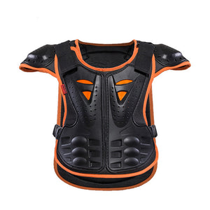 HEROBIKER Motocross Motorcycle Child Skiing Skating Spine Shoulder Chest Guard Mesh Cloth Kids Armor