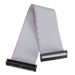 40Pin Parallel Port Male Extension to Female 3.5 IDE Ribbon Cable Extension"