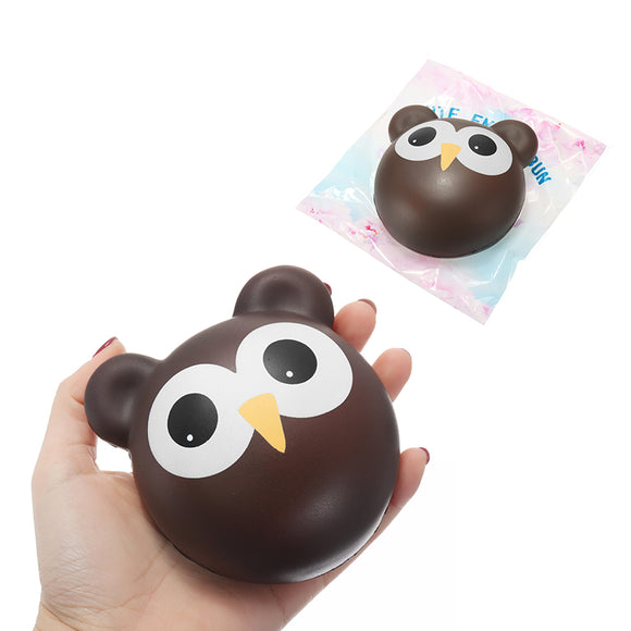 Squishy Owl Bun Slow Rising Toy Cute Animals Cartoon Collection Gift Deocor Toy